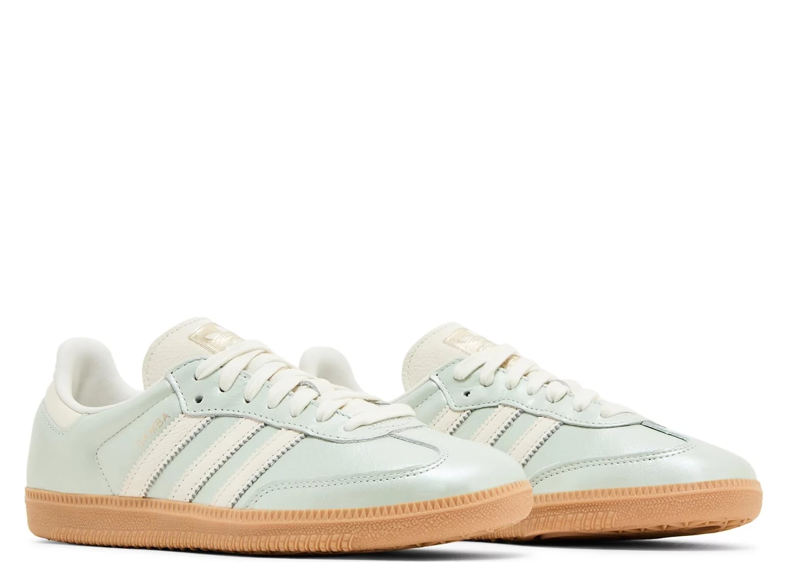 adidas Samba OG Linen Green Metallic (W)