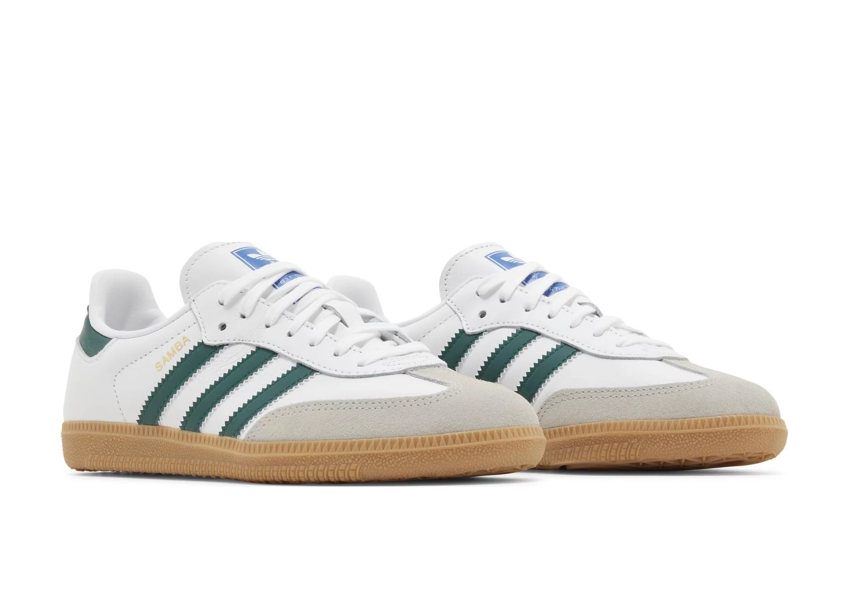 adidas Samba OG White Collegiate Green Gum (GS)
