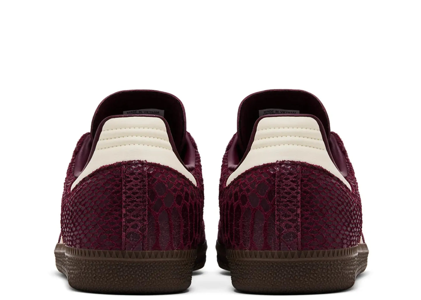 adidas Samba OG Snakeskin Maroon Cream White (W)