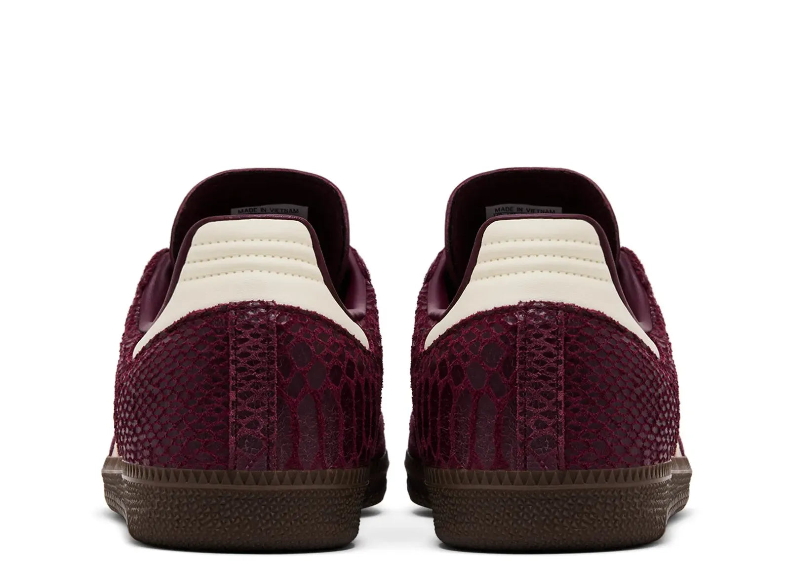 adidas Samba OG Snakeskin Maroon Cream White (W)