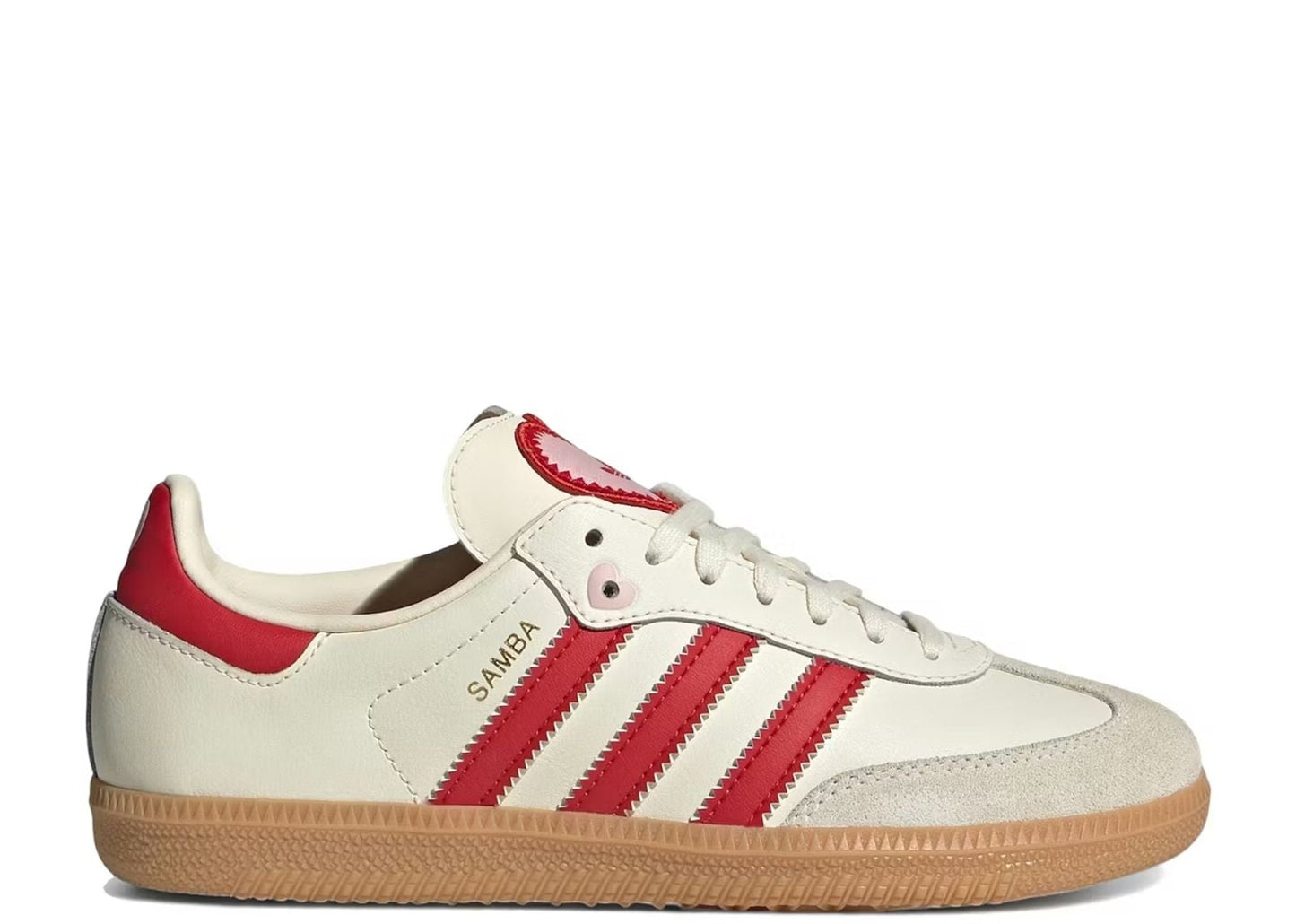 adidas Samba OG Valentine's Day Cream White Scarlet (2026) (GS)