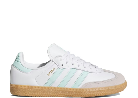 adidas Samba OG White Semi Flash Aqua (GS)