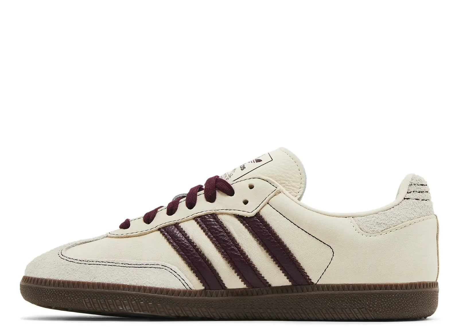 adidas Samba OG Wonder White Maroon (W)