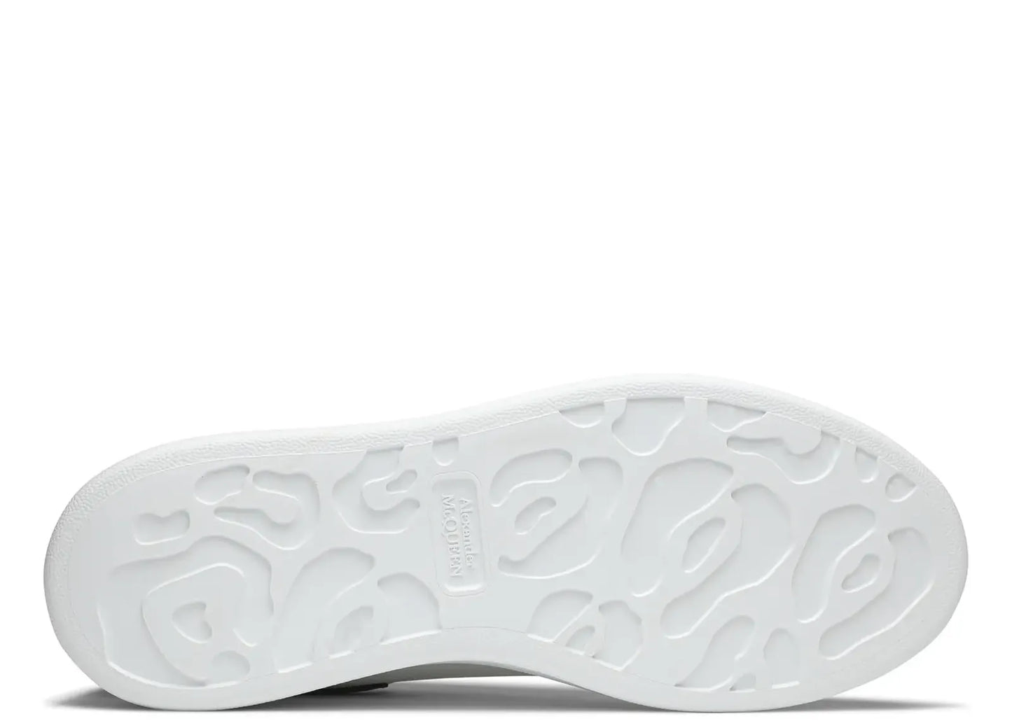 Oversized White Metallic