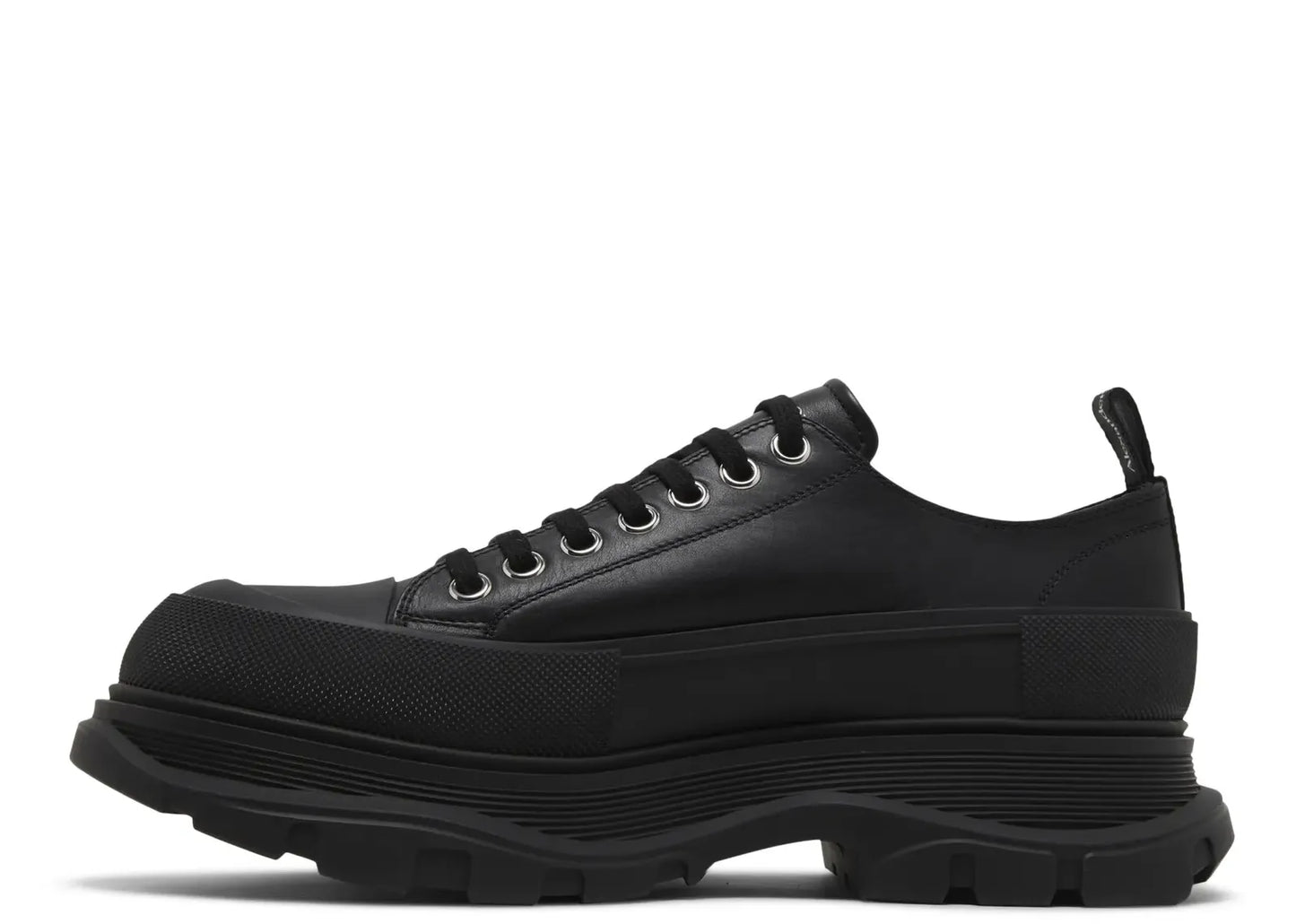 Tread Slick Low Lace Up Leather Triple Black