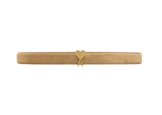 Ami De Coeur Buckle Belt Orange