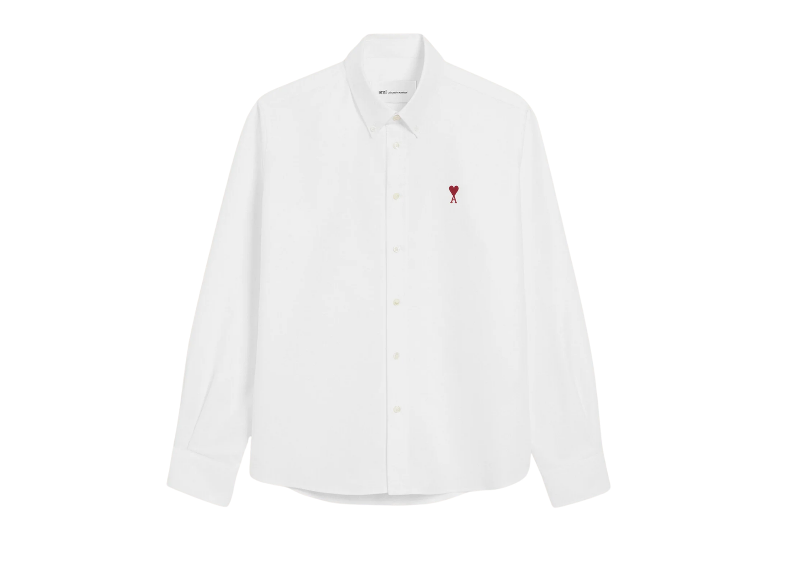 Ami De Coeur Button-Down Shirt White