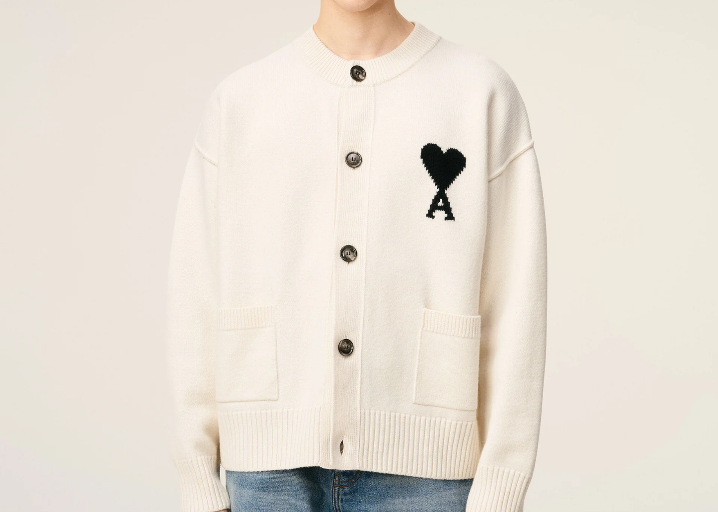 Ami De Coeur Cardigan White