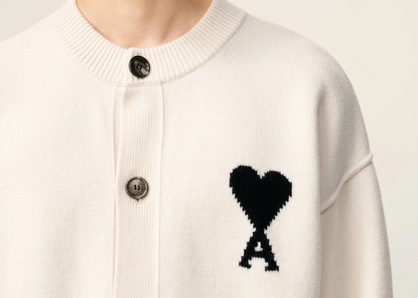 Ami De Coeur Cardigan White