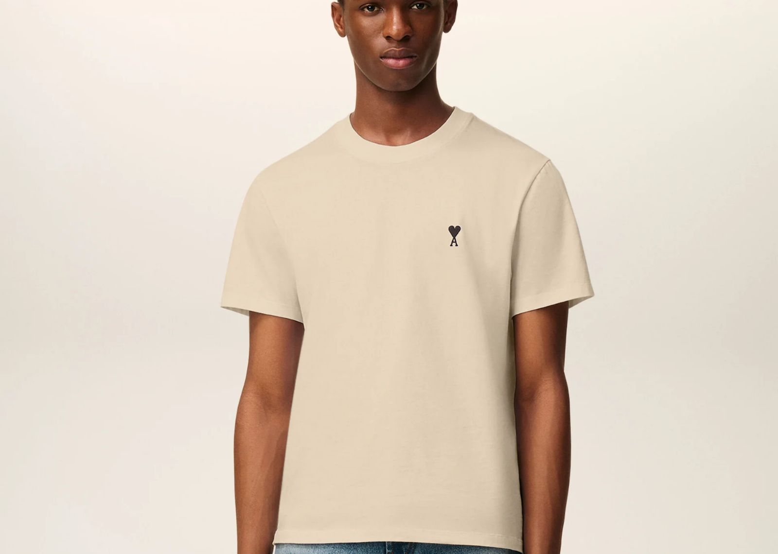 Ami De Coeur Classic Fit T-Shirt Beige