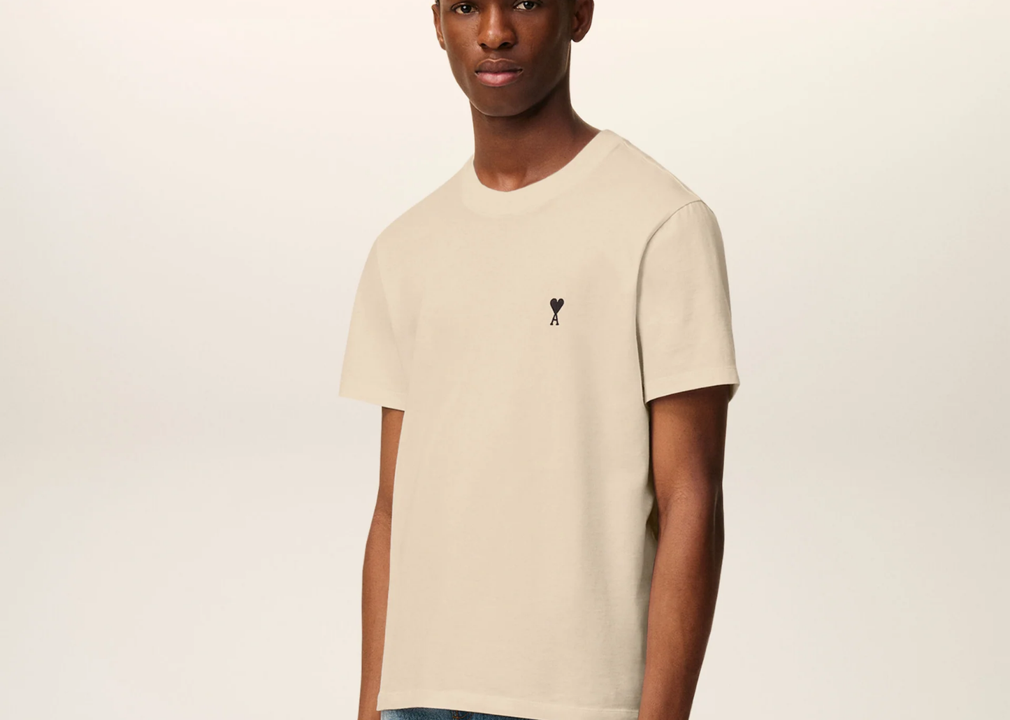 Ami De Coeur Classic Fit T-Shirt Beige
