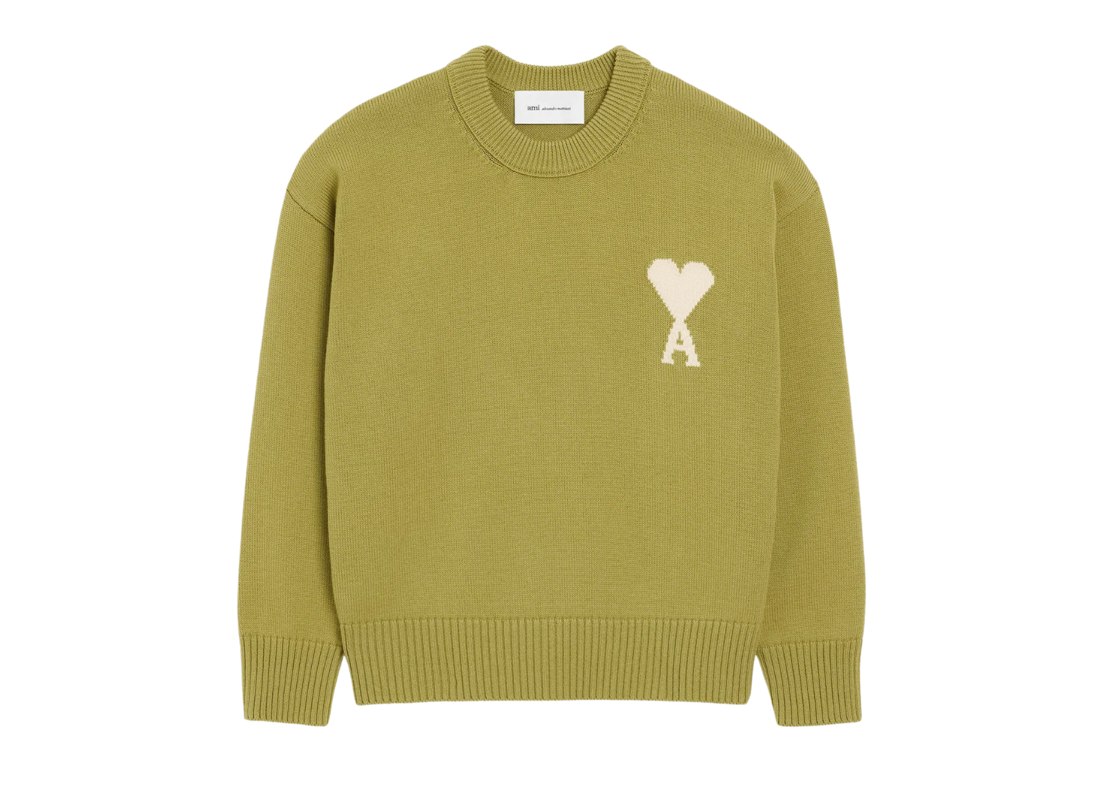 Ami De Coeur Crewneck Sweater Green