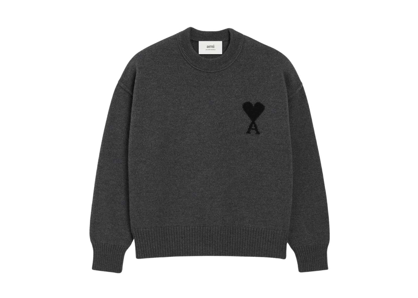 Ami De Coeur Crewneck Sweater Grey
