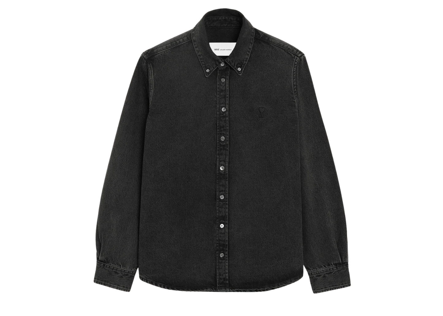 Ami De Coeur Denim Shirt Black