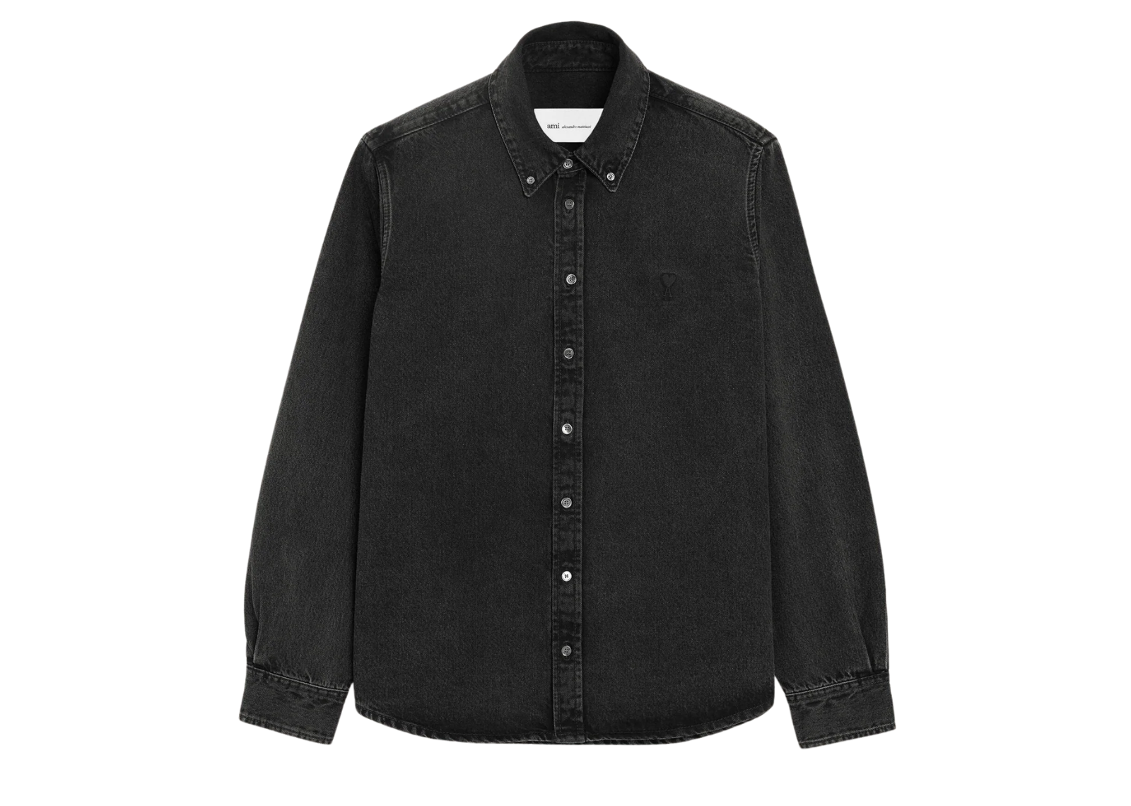 Ami De Coeur Denim Shirt Black
