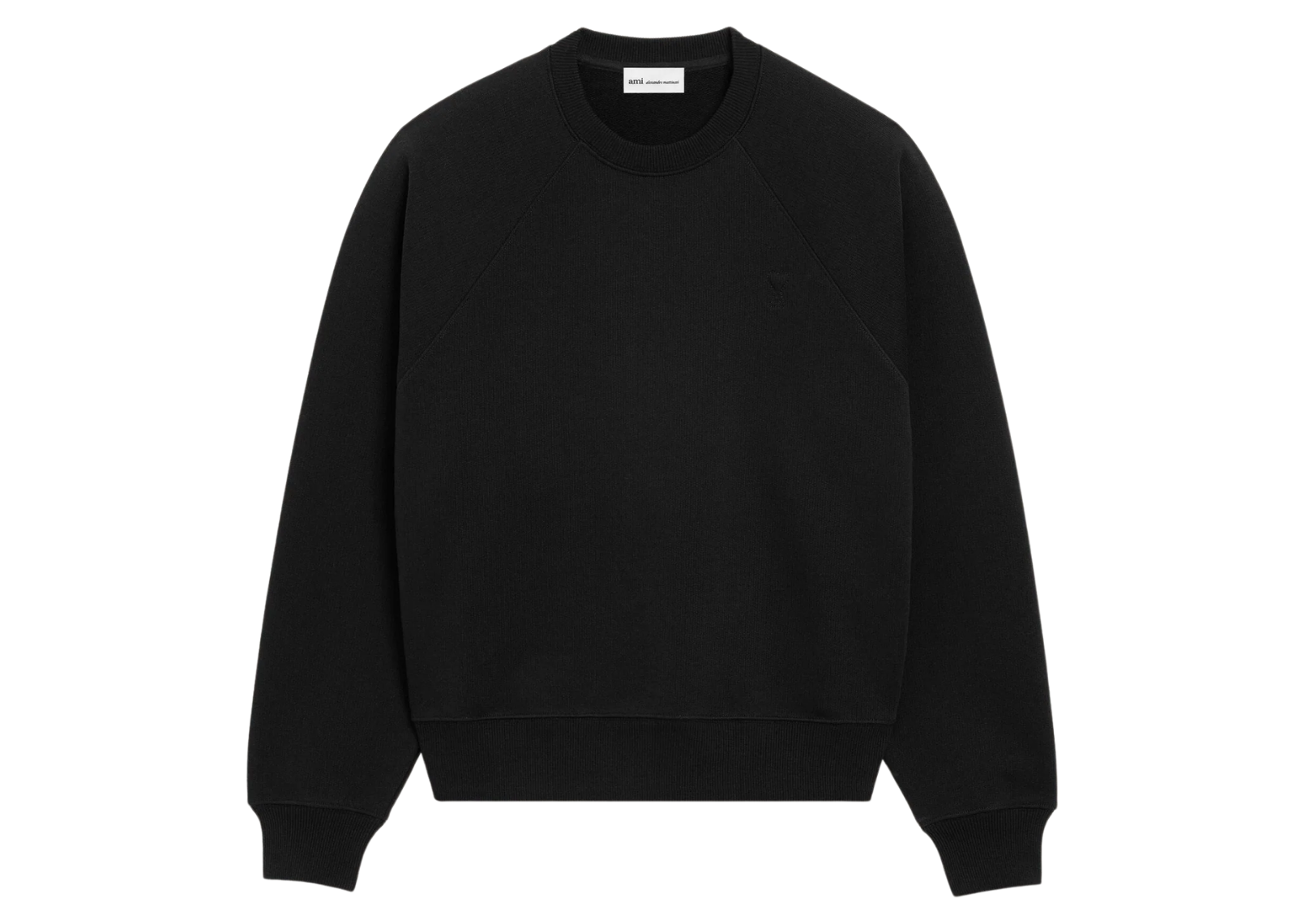 Ami De Coeur Embossed Sweatshirt Black