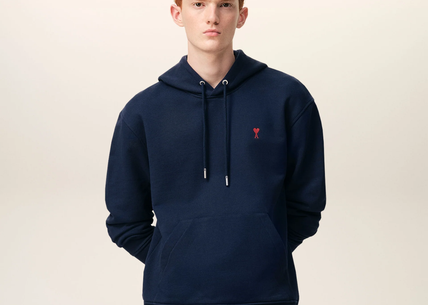 Ami De Coeur Hoodie Blue Red