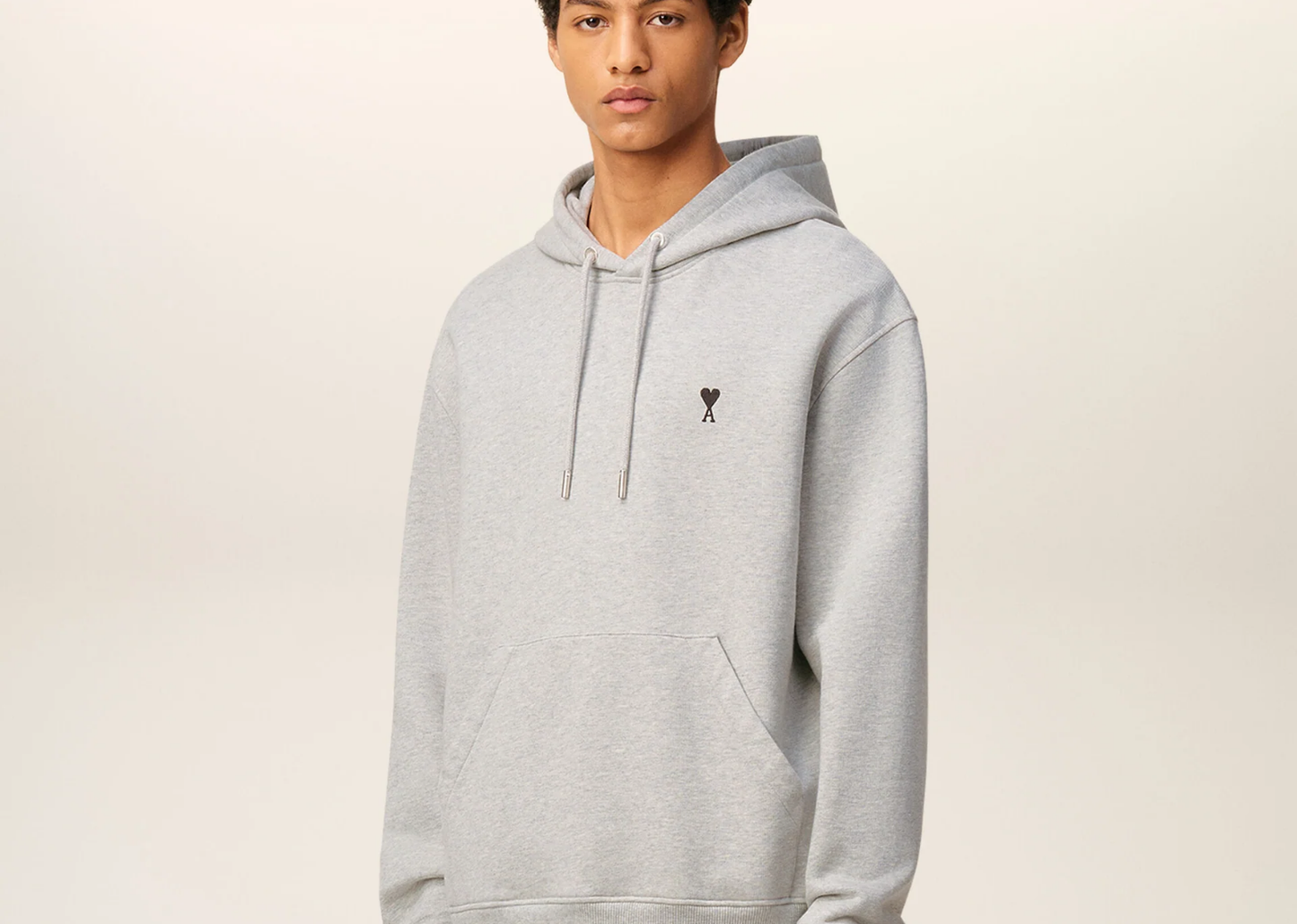 Ami De Coeur Hoodie Grey