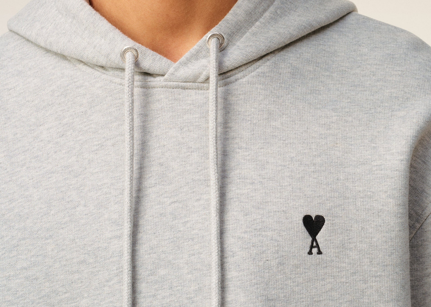 Ami De Coeur Hoodie Grey