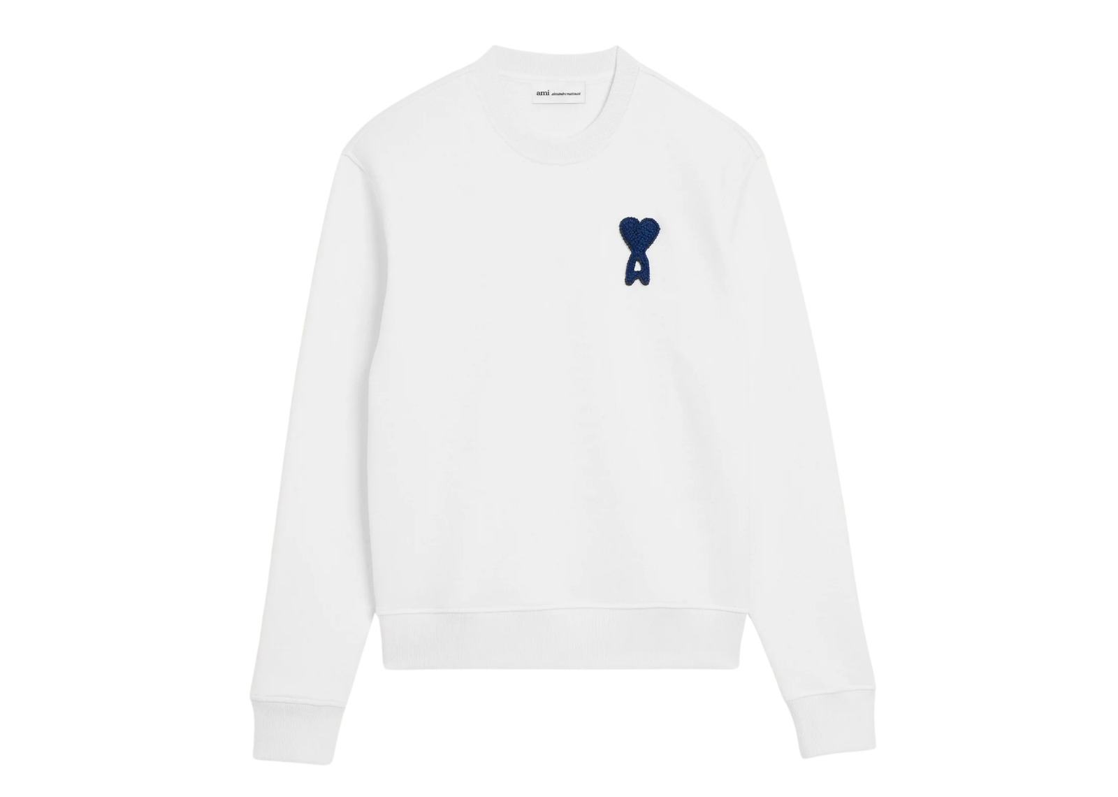 Ami De Coeur Knitted Sweatshirt White