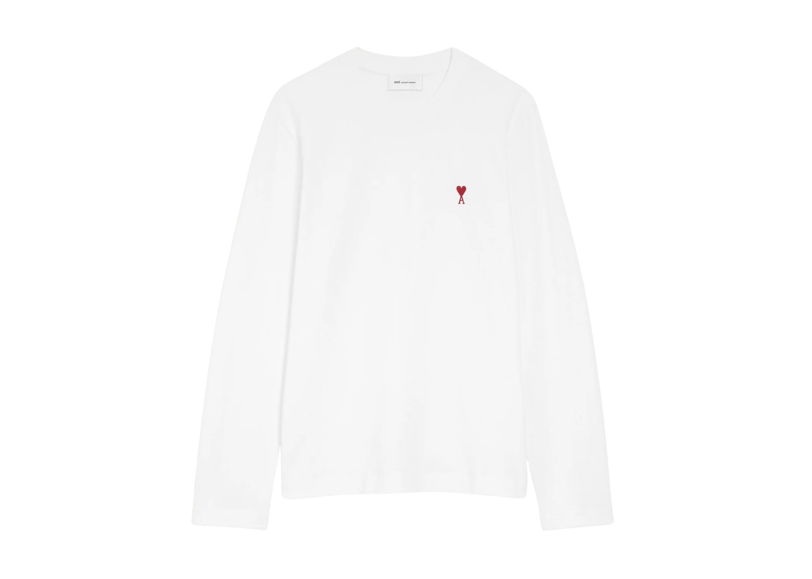 Ami De Coeur Long Sleeve T-Shirt White