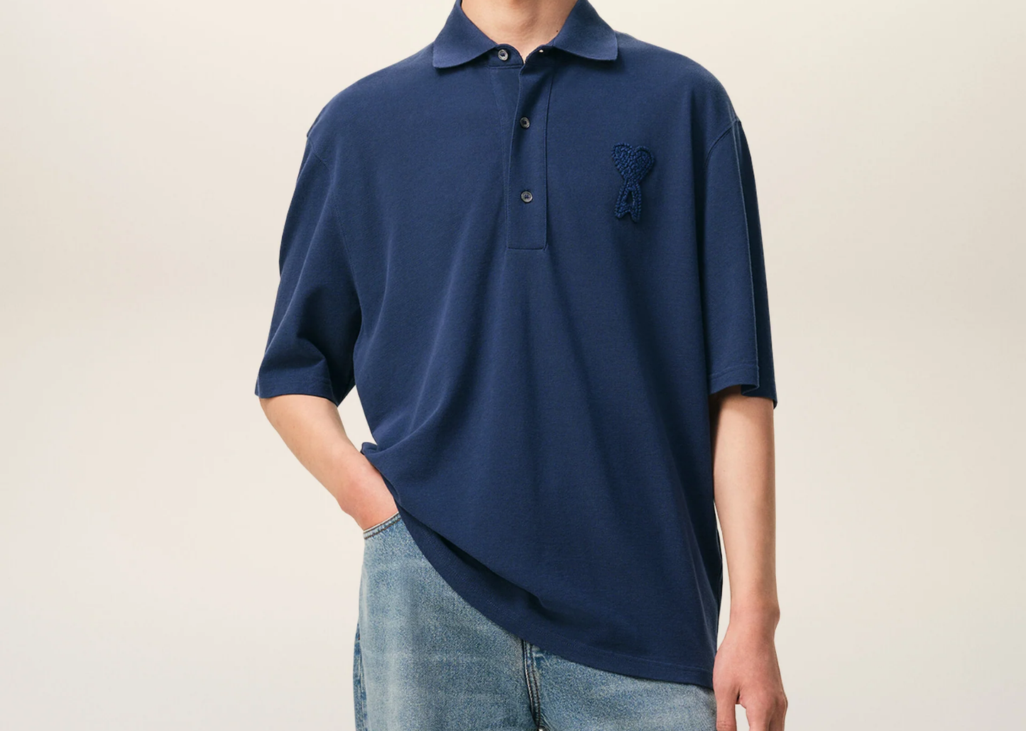 Ami De Coeur Polo Blue