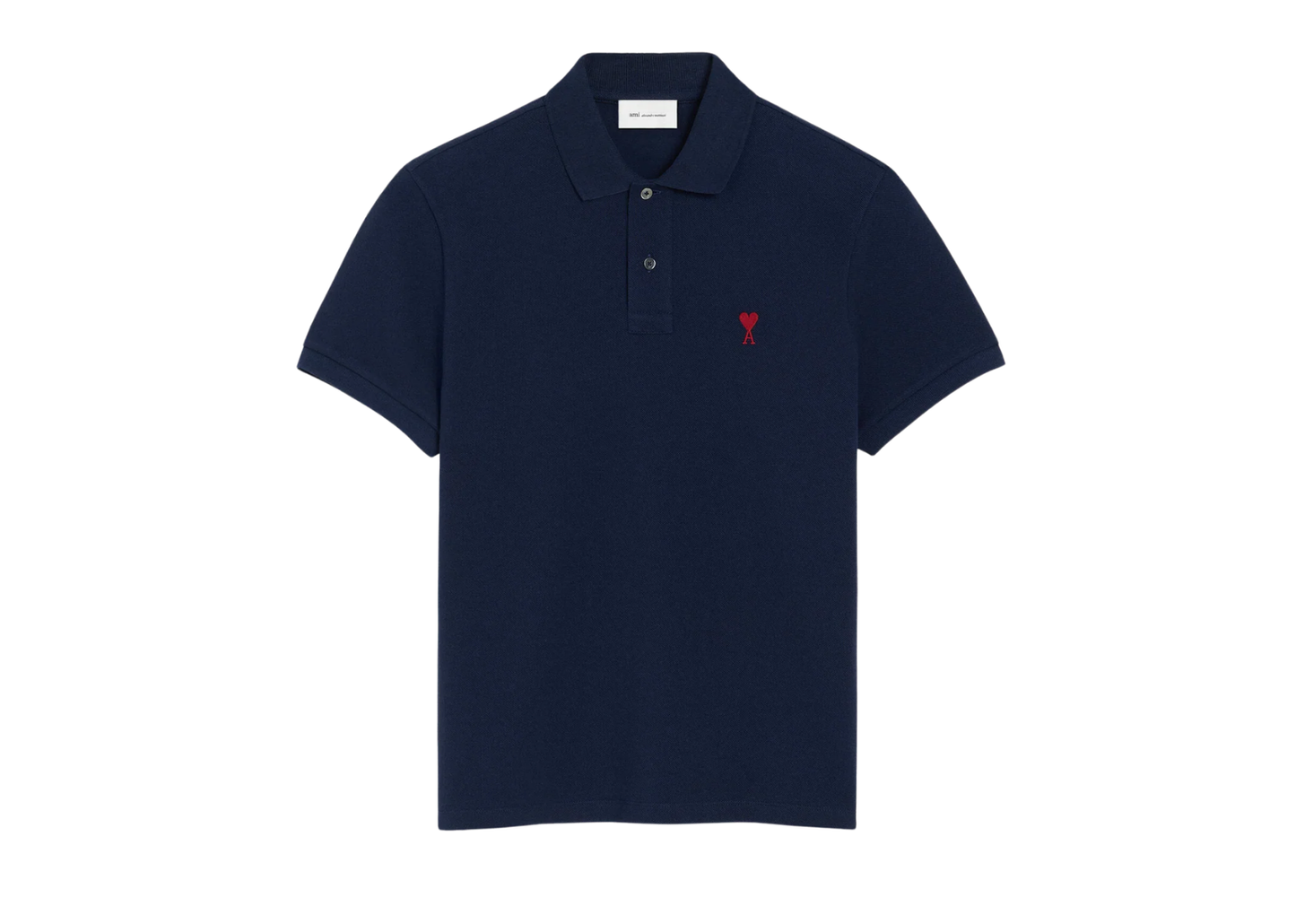 Ami De Coeur Polo Shirt Blue Red