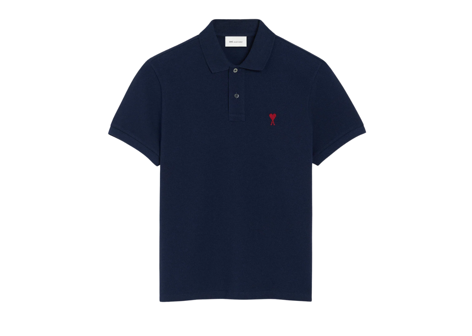 Ami De Coeur Polo Shirt Blue Red