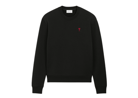 Ami De Coeur Sweatshirt Black Red