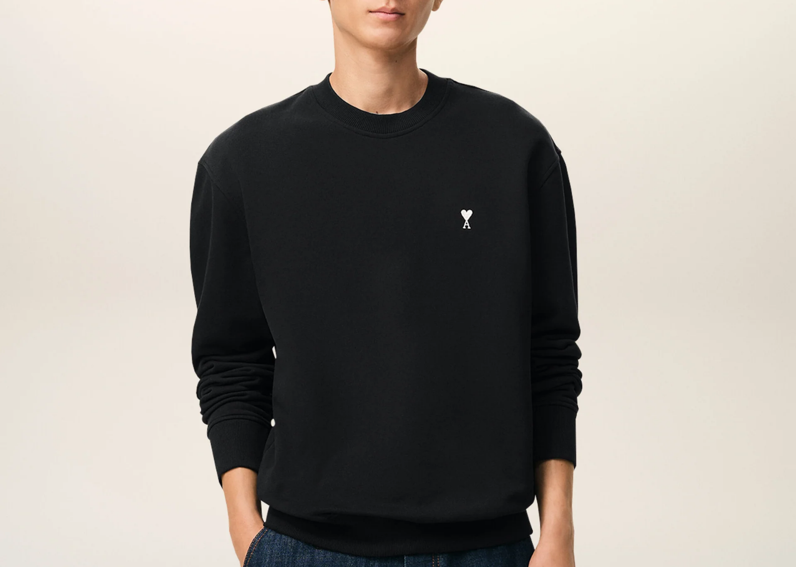 Ami De Coeur Sweatshirt Black