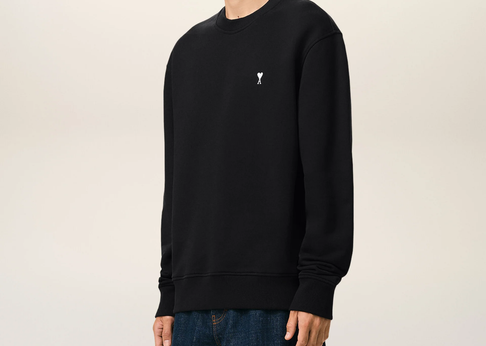 Ami De Coeur Sweatshirt Black