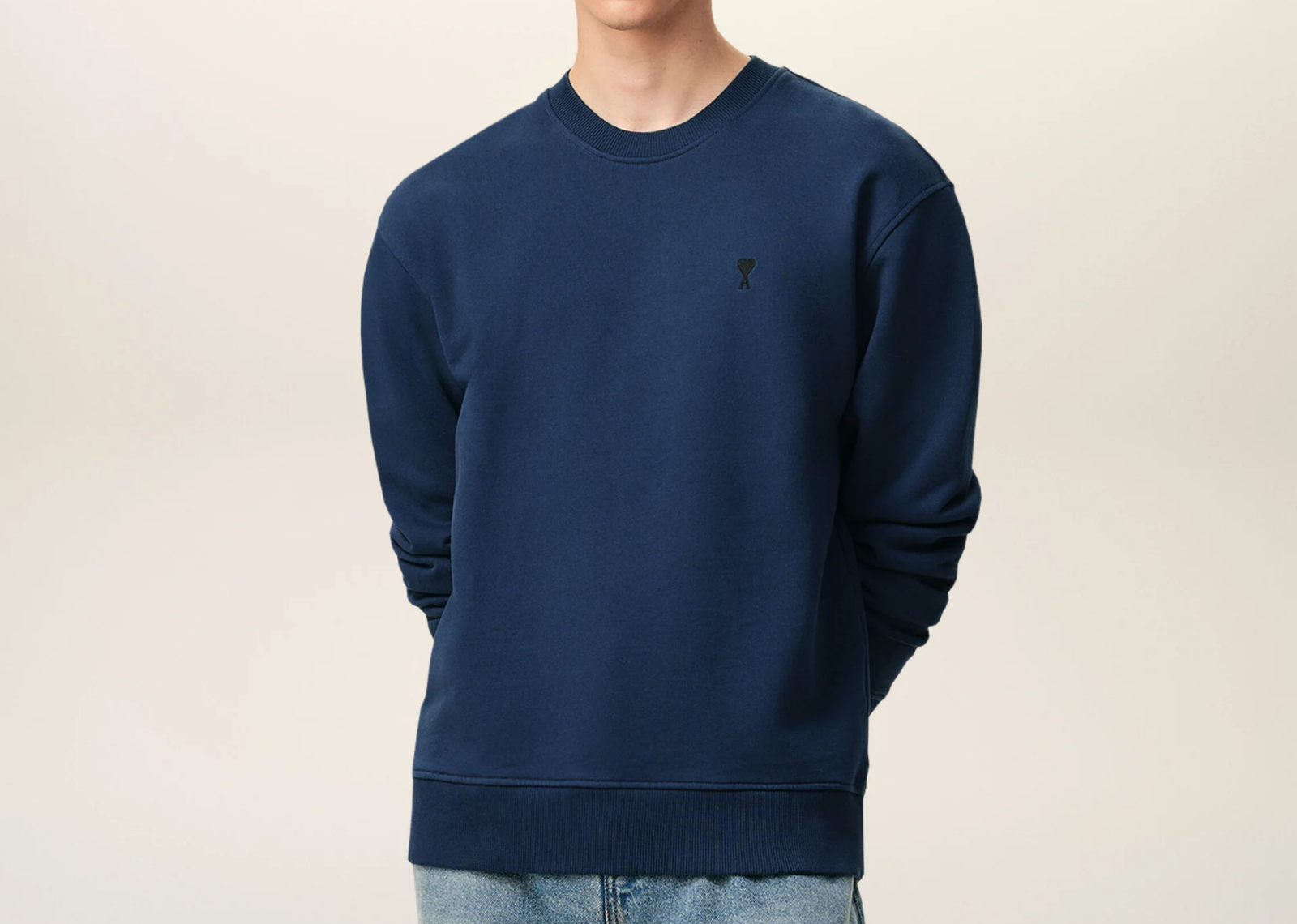 Ami De Coeur Sweatshirt Blue