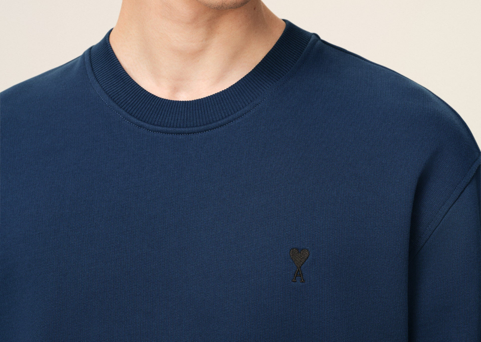 Ami De Coeur Sweatshirt Blue