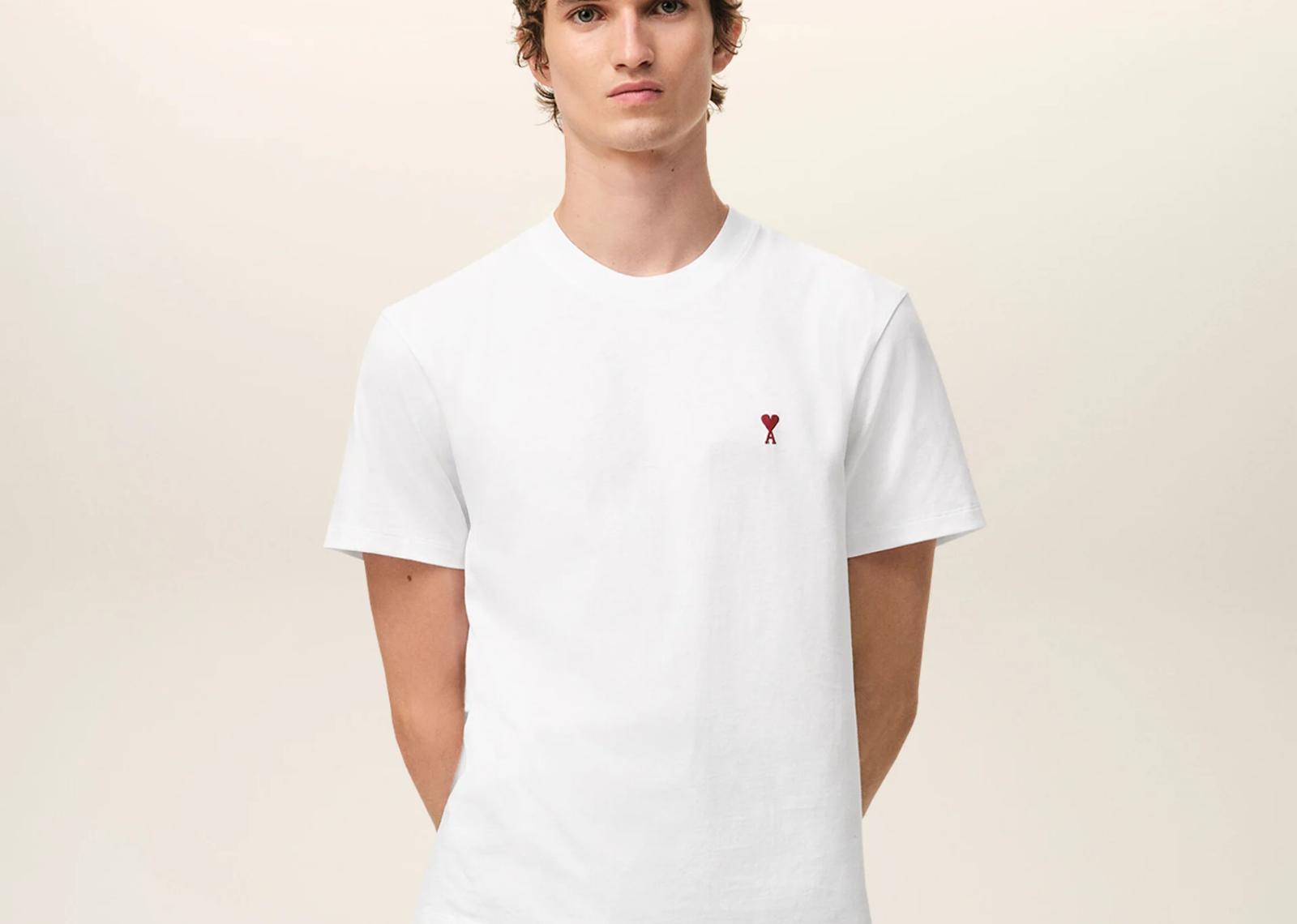 Ami De Coeur T-Shirt White Red