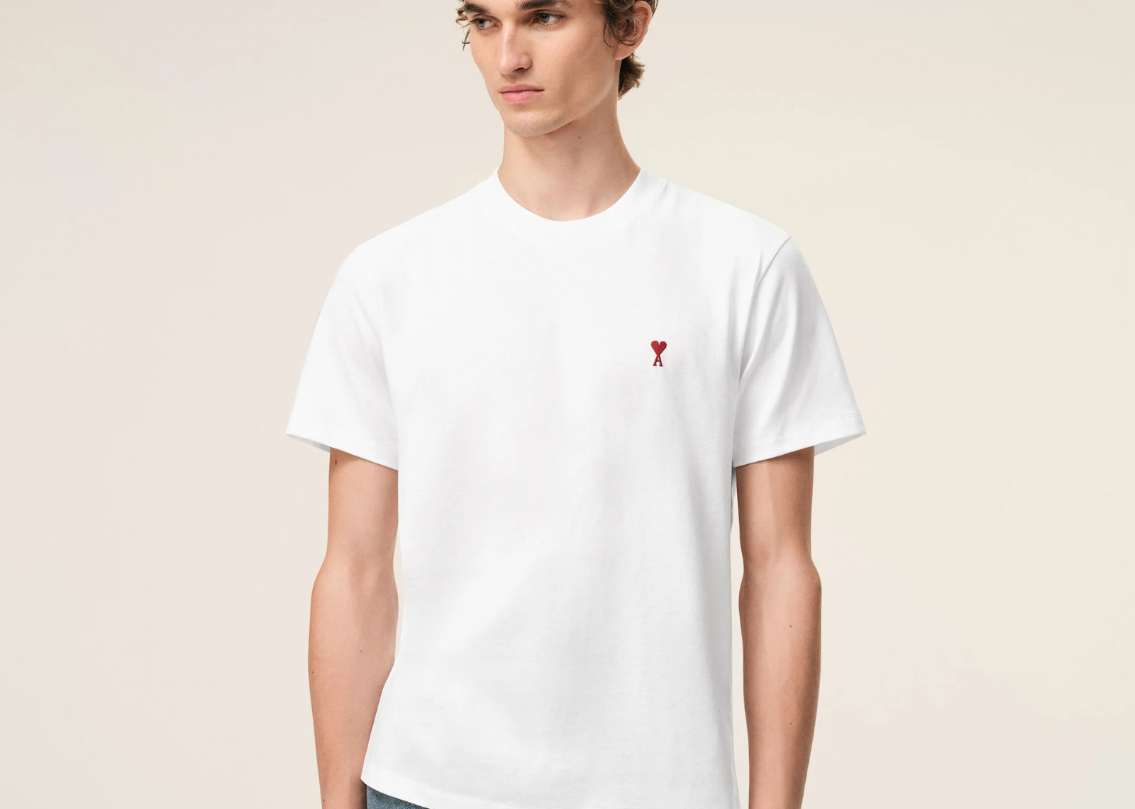 Ami De Coeur T-Shirt White Red