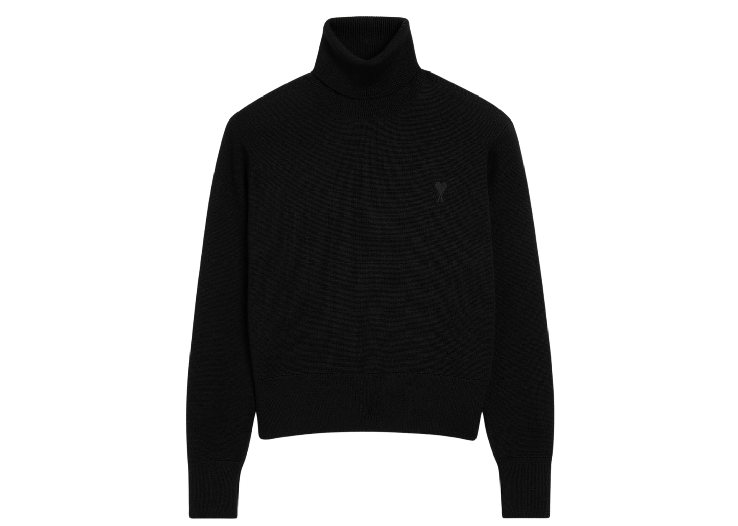 Ami De Coeur Turtle Neck Sweater Black