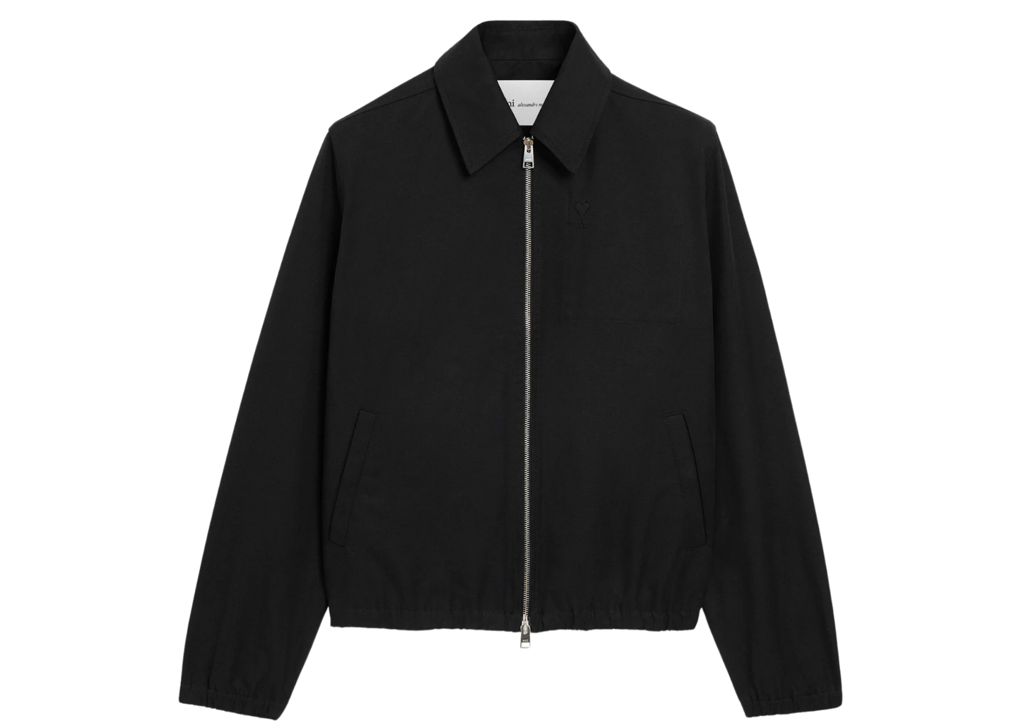 Ami De Coeur Zipped Jacket Black