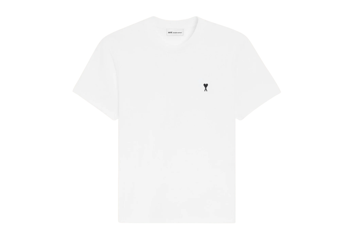 White Cotton Ami De Coeur T-Shirt