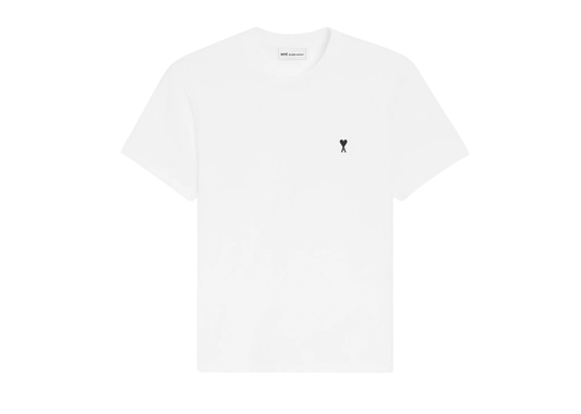 White Cotton Ami De Coeur T-Shirt