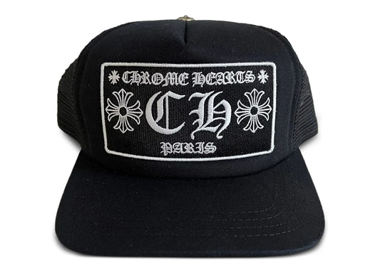 CH Paris Trucker Hat Black