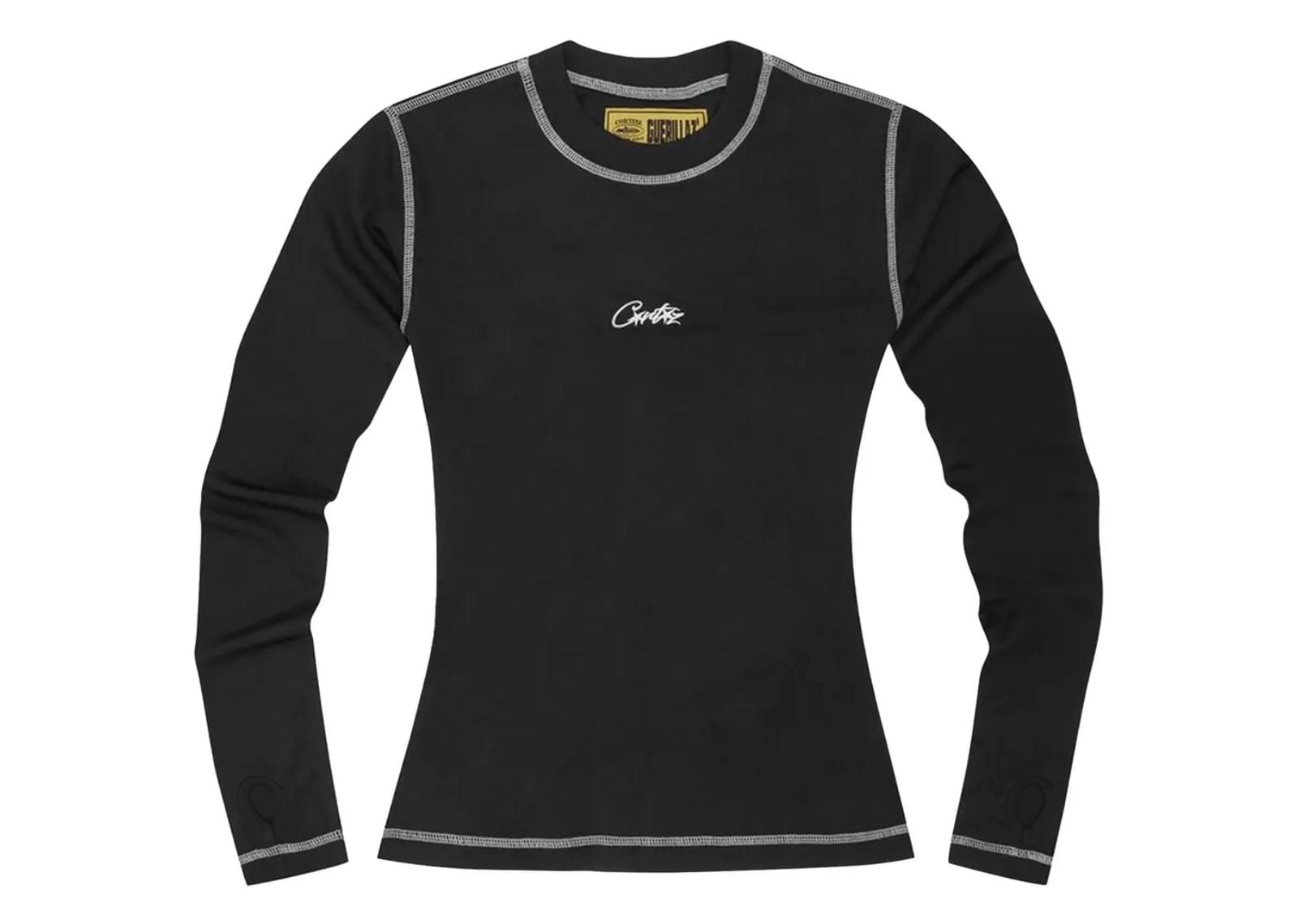 Mesh Long-Sleeve Black (W)