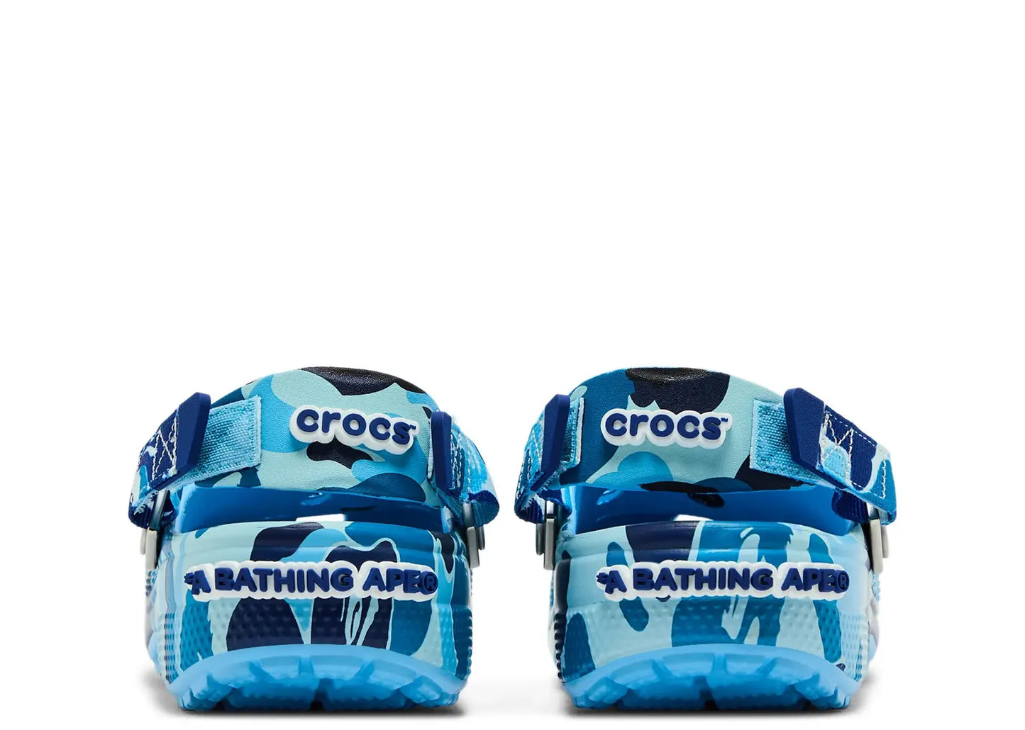 Classic Clog A Bathing Ape ABC Camo Blue