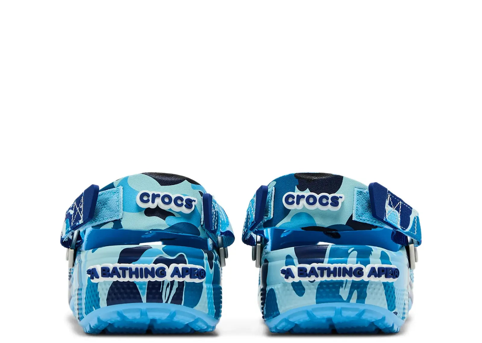 Classic Clog A Bathing Ape ABC Camo Blue