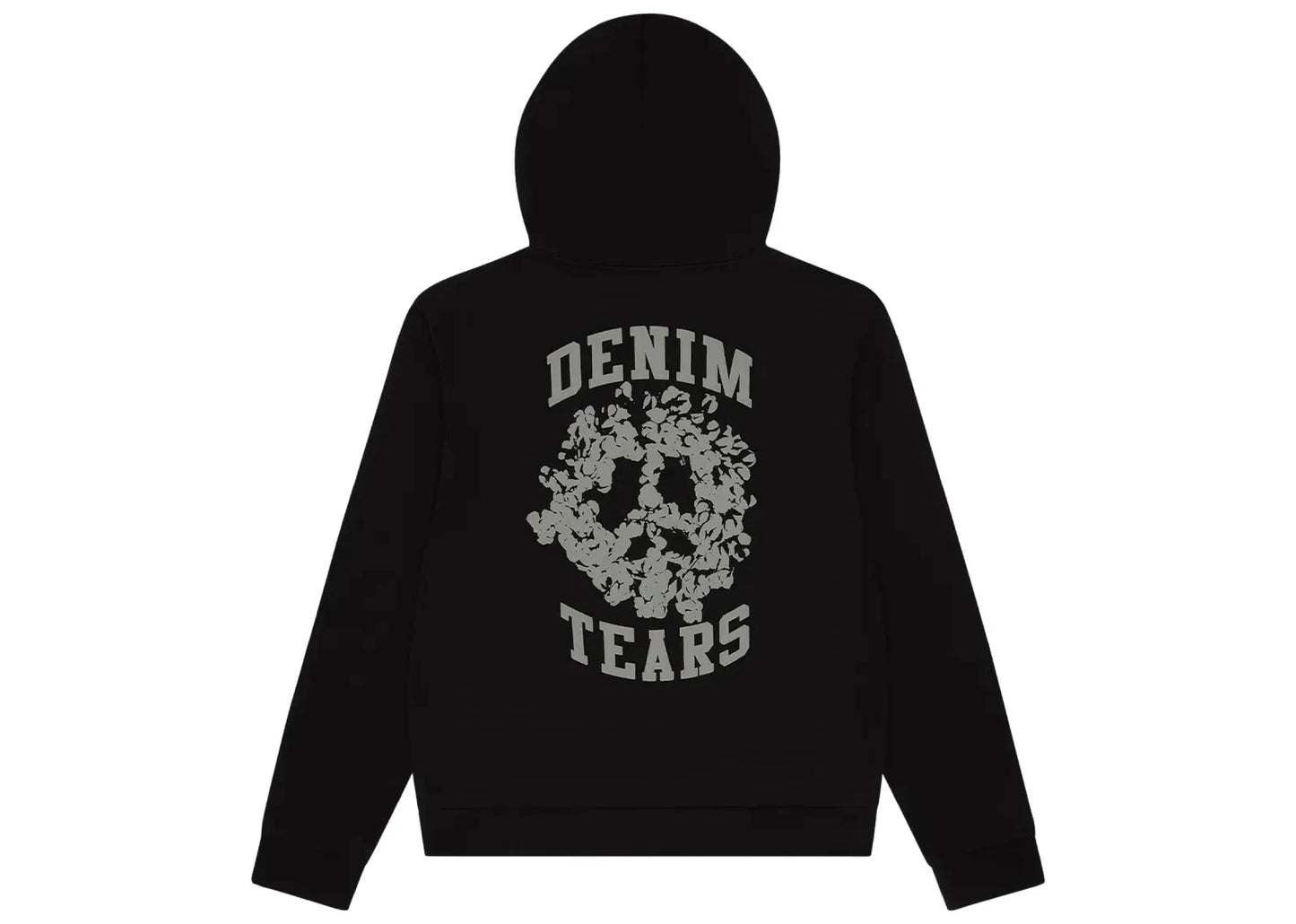 Denim University Zip Hoodie Black
