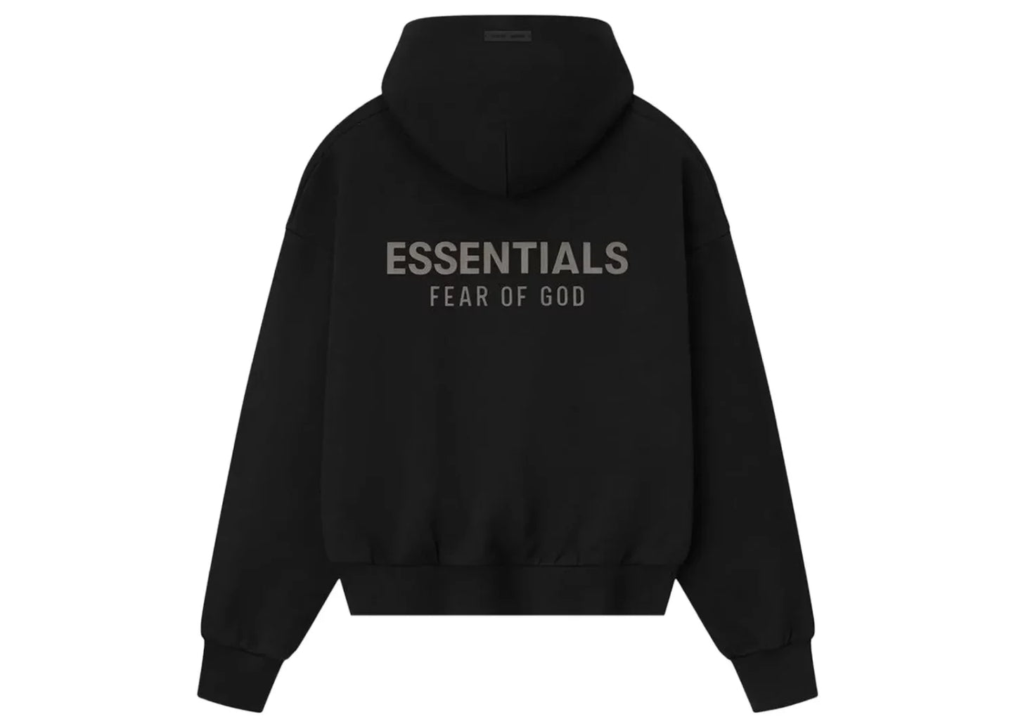 Essentials Classic Fleece Hoodie Jet Black