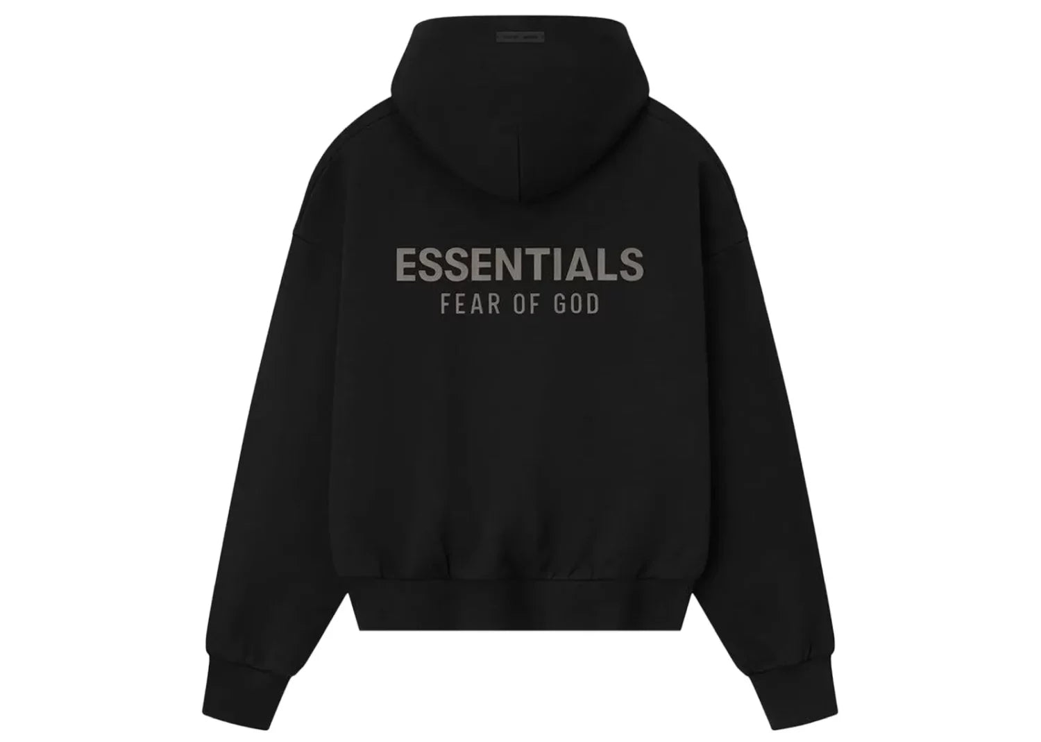 Essentials Classic Fleece Hoodie Jet Black