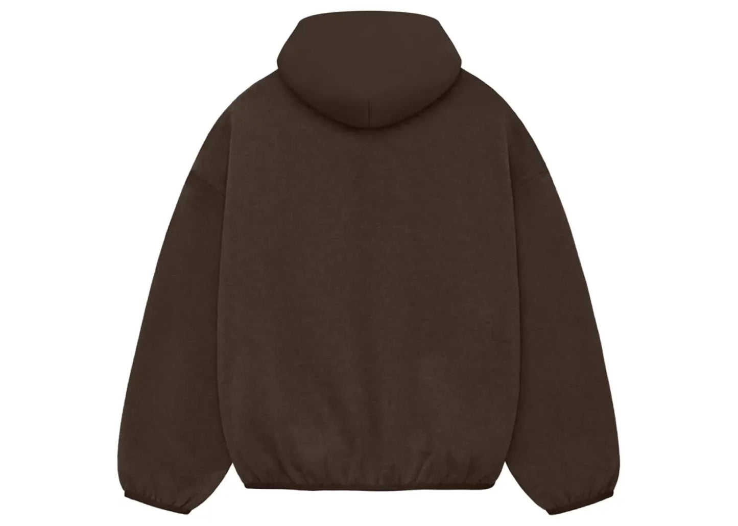Essentials Core Collection Nylon Fleece Hoodie Heather Wood
