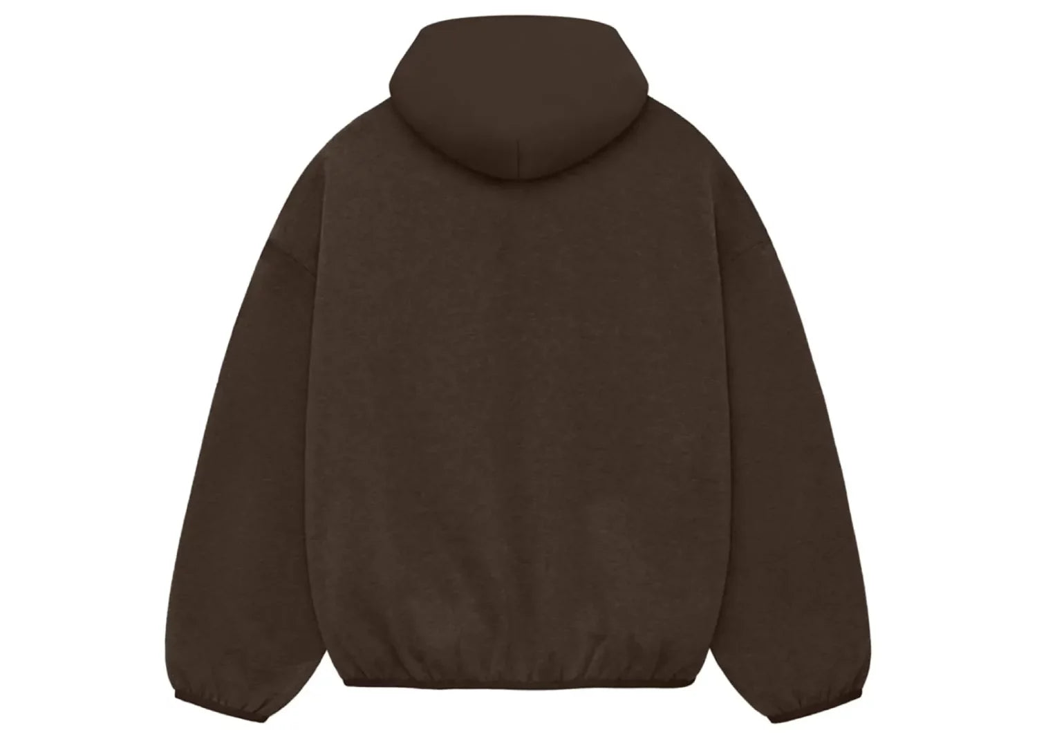 Essentials Core Collection Nylon Fleece Hoodie Heather Wood