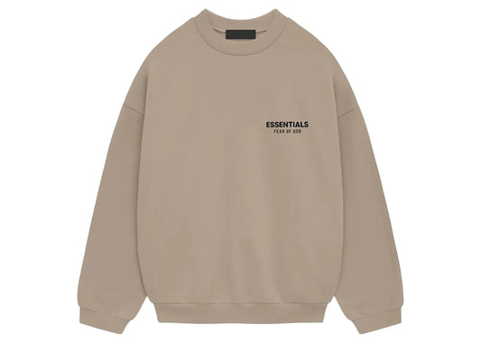 Essentials Fleece Crewneck Desert Sand
