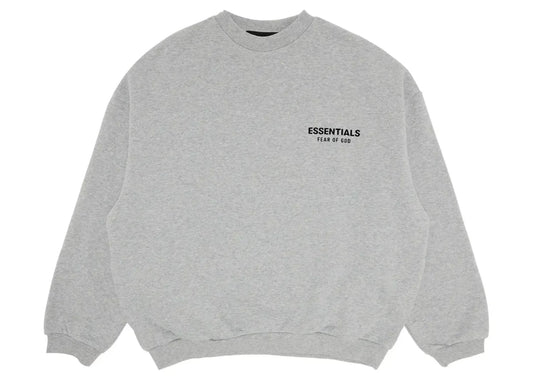 Essentials Fleece Crewneck Light Heather Gray